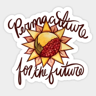 Permaculture for the future Sticker